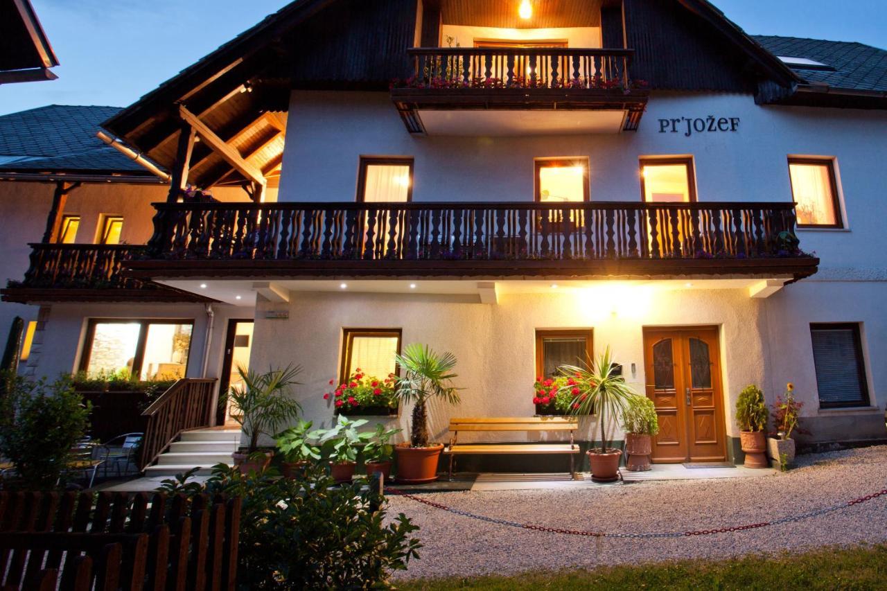 Hotel Guesthause Pr' Jozef Bled Exterior foto